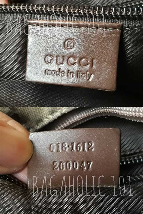 vintage gucci authenticity check